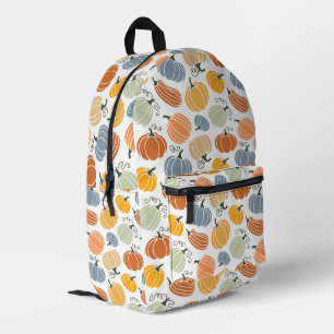 Sac À Dos Imprimé Citrouille coloré Motif gourd 