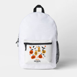 Sac À Dos Imprimé Citrouille fantôme Halloween