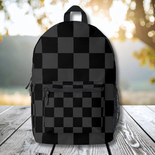Sac À Dos Imprimé Classic moderne noir & fumée noir tableau de bord