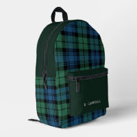 Classic Plaid Personnalisé Campbell Tartan