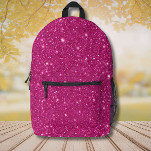 Sac À Dos Imprimé Classique Saint-Valentin Style Paillettes Roses Te