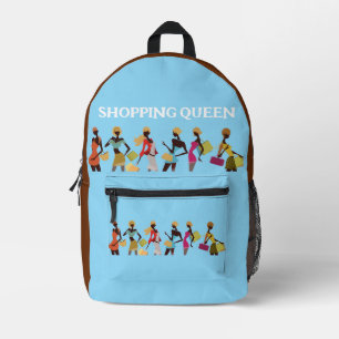 Sac À Dos Imprimé Collection Shopping Queen : Dames