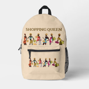 Sac À Dos Imprimé Collection Shopping Queen : Dames