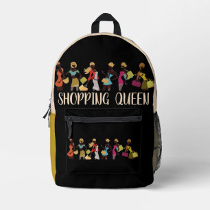 Sac À Dos Imprimé Collection Shopping Queen : Dames