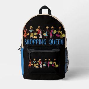 Sac À Dos Imprimé Collection Shopping Queen : Dames
