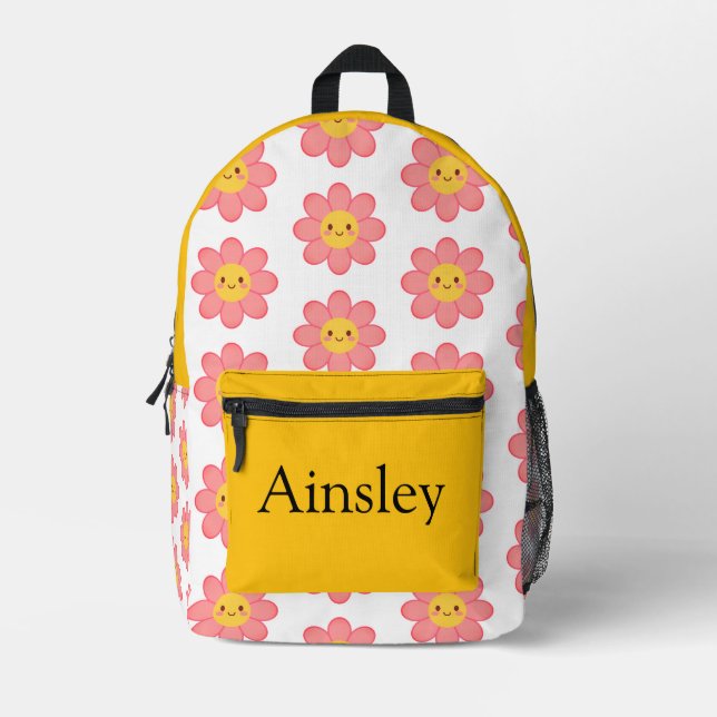 Sac À Dos Imprimé Colorful personalized backpack, kids cute (Recto)