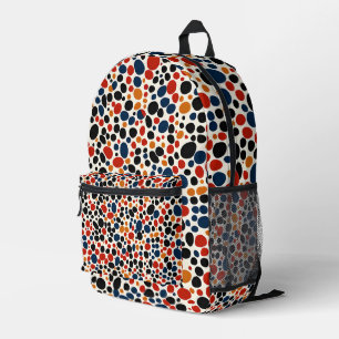 Sac À Dos Imprimé Conception de points colorés