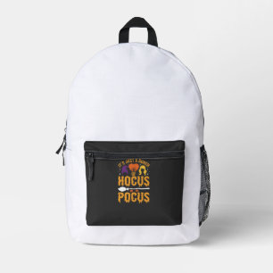 Sac À Dos Imprimé Conception de vecteur de sorcière de Hocus Pocus H