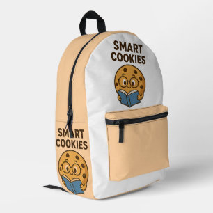 Sac À Dos Imprimé Cookies intelligents - Apprendre, grandir, briller