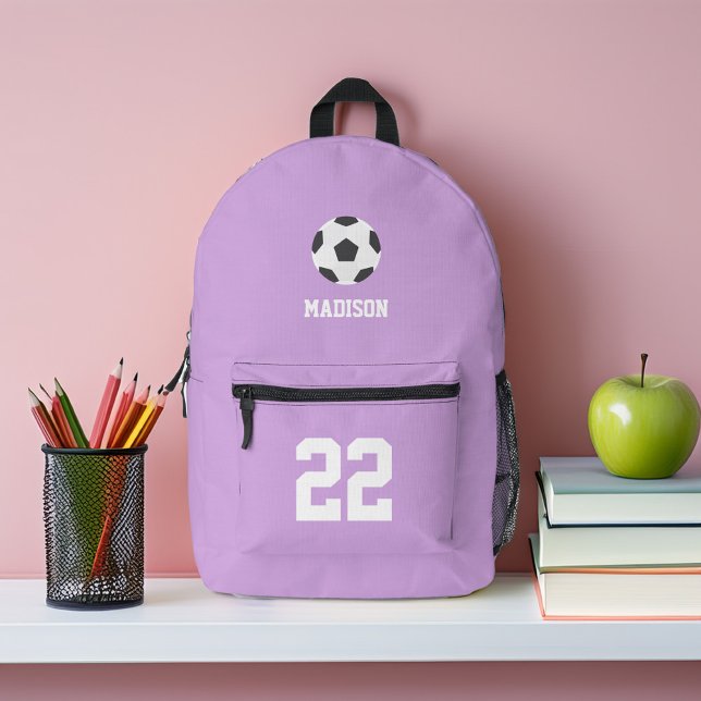 Sac À Dos Imprimé Cool Soccer thème personnalisé (Créateur téléchargé)