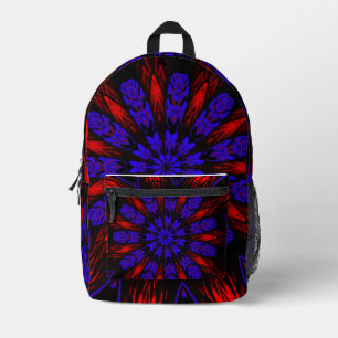 Sac À Dos Imprimé Couleur de l'historique natif vintage