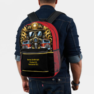 Sac À Dos Imprimé Courage des pompiers de tous les jours
