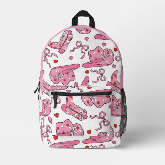 Sac À Dos Imprimé Cowgirl Coquette rose
