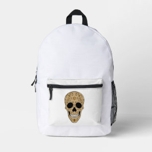 Sac À Dos Imprimé Crâne de sucre floral Dia de los Muertos