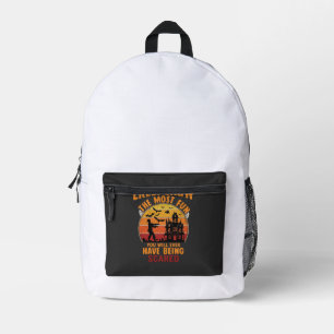 Sac À Dos Imprimé Creepshow Halloween Zombie Maison Hantée Coucher d