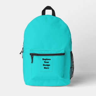 Sac À Dos Imprimé Créez votre propre cyan