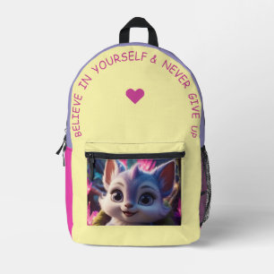 Sac À Dos Imprimé Crois En Toi...