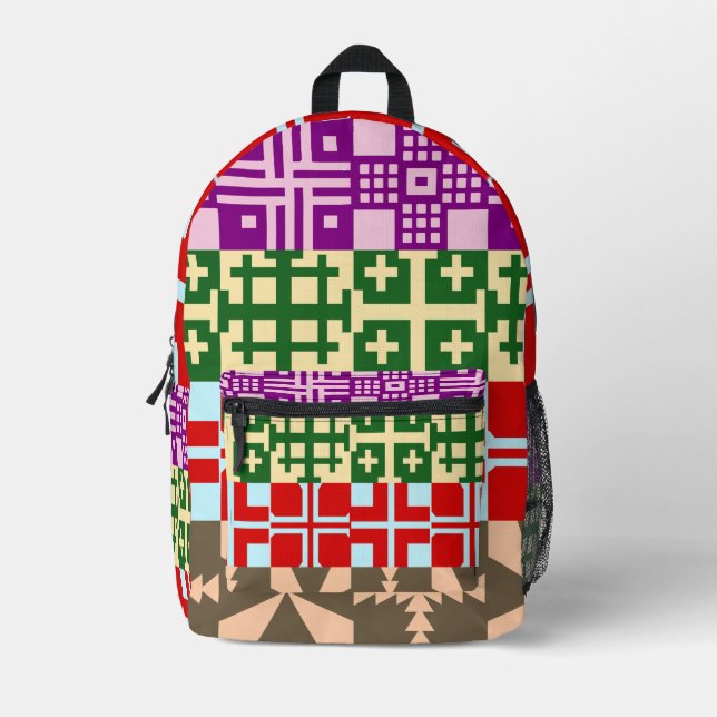 Sac À Dos Imprimé Croix chrétienne Motif 1 (Recto)