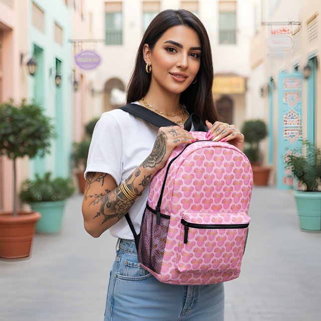 Sac À Dos Imprimé Crown Printed Backpack (Créateur téléchargé)