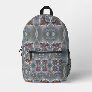 Sac À Dos Imprimé Cubes de formes symétriques