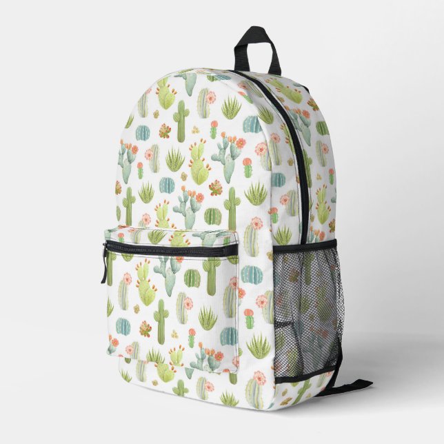 Sac À Dos Imprimé Cute Cactus Motif (Coin arrière droit)