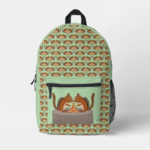 Sac À Dos Imprimé Cute Chipmunks Mariage de automne