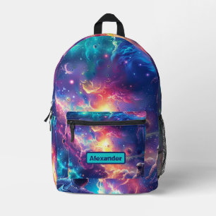 Sac À Dos Imprimé Cute Enfants Astronaut Personnalisé