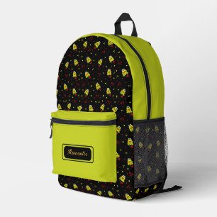 Sac À Dos Imprimé Cute grenouille avec motif rose