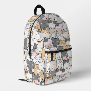Sac À Dos Imprimé Cute Kawaii Motif de chats