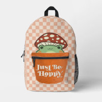Cute Peeking Frog et Planteur Juste Être Hoppy