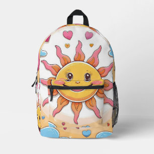 Sac À Dos Imprimé Cute Sunshine et Rainbows