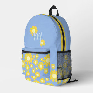 Sac À Dos Imprimé Daisy Blue Green