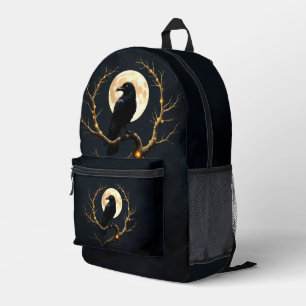 Sac À Dos Imprimé Dans les ténèbres de la nuit” – Le messager silenc