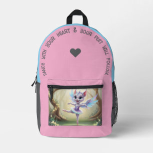 Sac À Dos Imprimé Dansez Avec Votre Coeur...