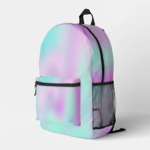 Sac À Dos Imprimé Dégradé holographique Iridescendant