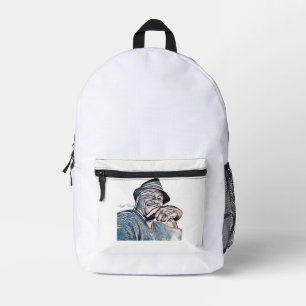 Sac À Dos Imprimé demi-pinte