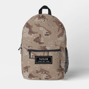 Sac À Dos Imprimé Désert Camouflage Cookie Dough