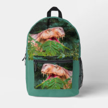 Dinosaure dans la forêt.