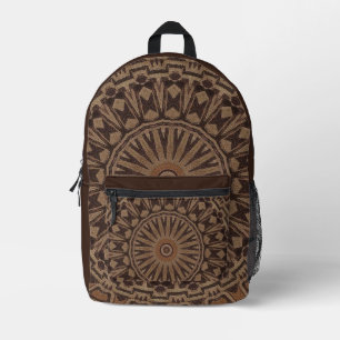 Sac À Dos Imprimé Dossier imprimé Tribal Africain