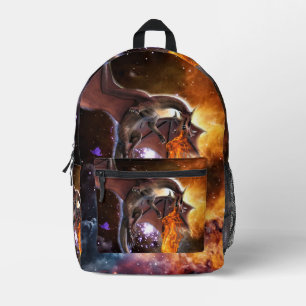 Sac À Dos Imprimé Dragon de la galaxie étoilée