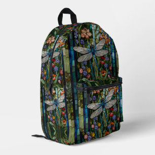 Sac À Dos Imprimé Dragonfly art peinture botanique boho chic forêt