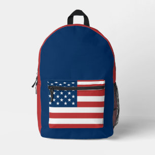 Sac À Dos Imprimé Drapeau américain
