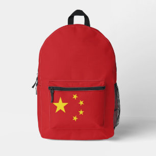 Sac À Dos Imprimé Drapeau chinois