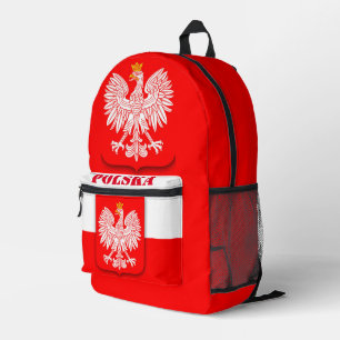 Sac À Dos Imprimé Drapeau Polska Patriotic Football Soccer