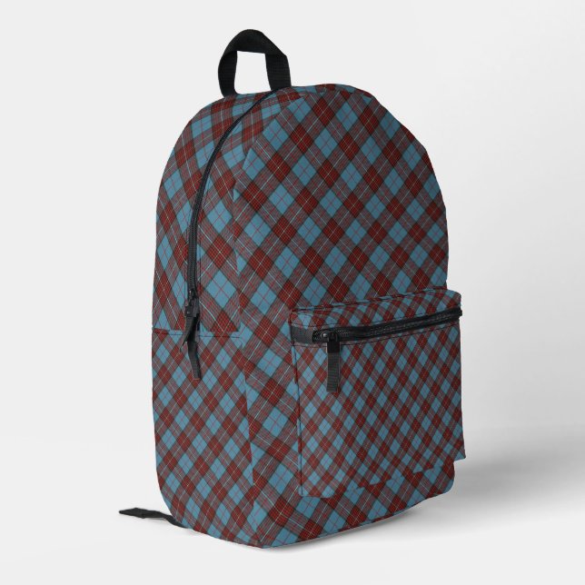 Sac À Dos Imprimé Duchesse de Kent Scottish Tartan (Coin arrière gauche)