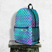échelle de sirène d'iridescence simulée