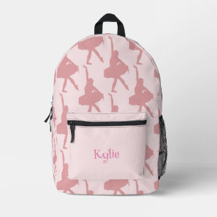 Sac À Dos Imprimé École de ballet rose