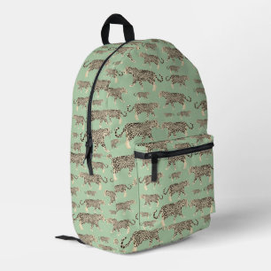 Sac À Dos Imprimé Ecole de Motif animalier Jungle Jaguar