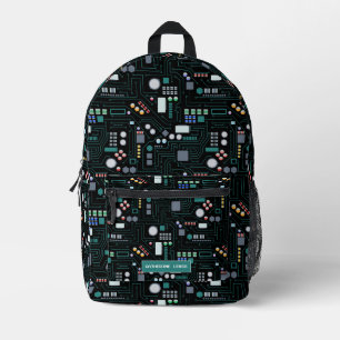Sac À Dos Imprimé École Motif de la Commission de circuits informati