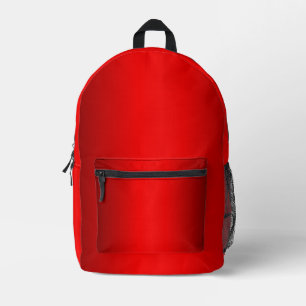 Sac À Dos Imprimé Élégant dégradé rouge à noir